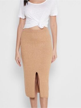 Free People Skyline Ribbed Skirt